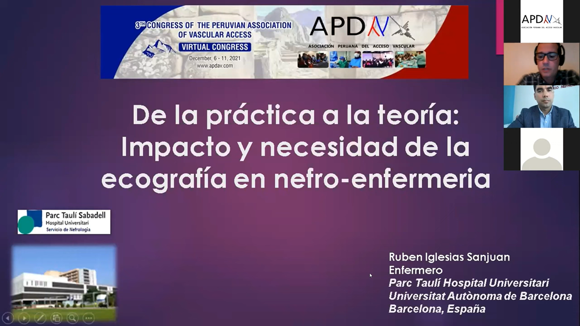 Read more about the article Lic Iglesias – De la práctica a la teoría. Impacto y necesidad de la ecografía en nefro enfermería