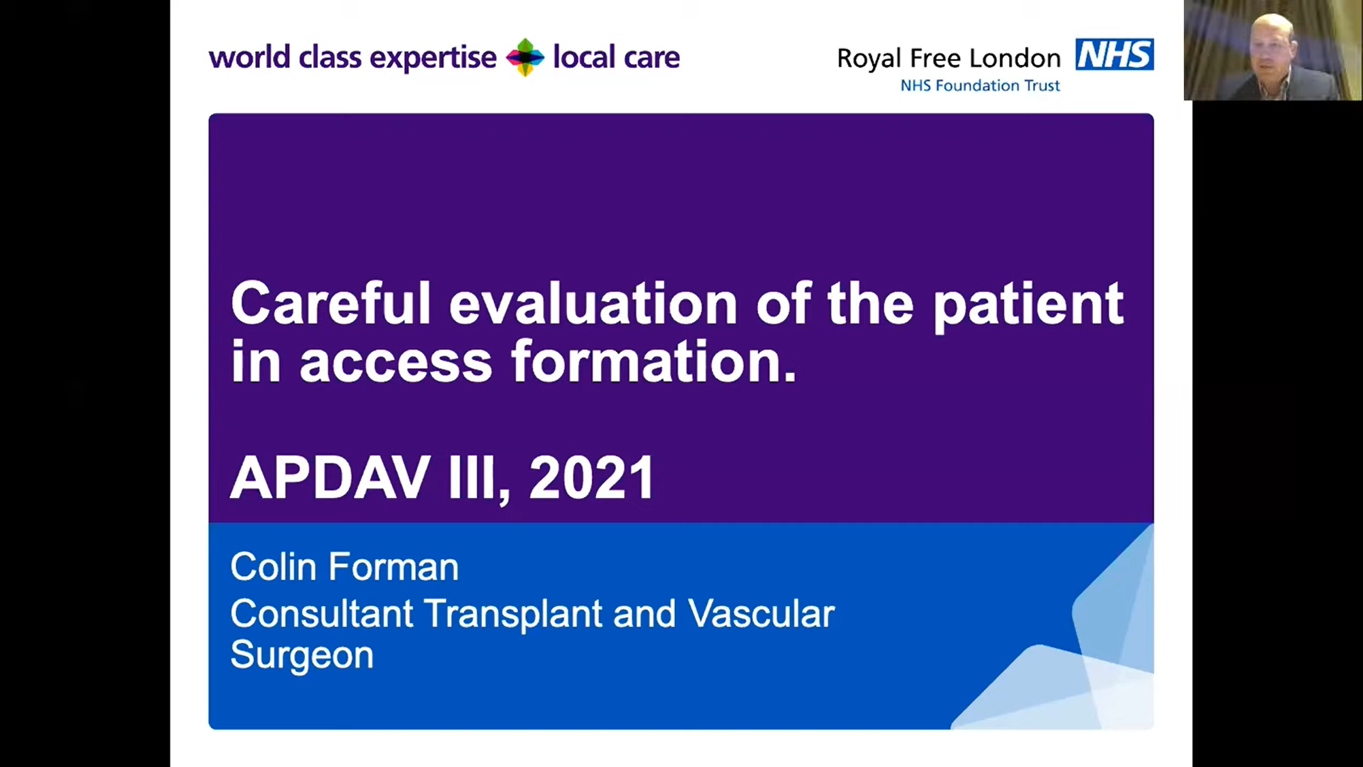 Read more about the article Dr Forman – Manejo y selección cuidadosa para la creación del acceso vascular por cirugía vascular